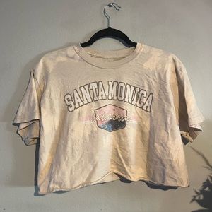 Full tilt tie die crop top